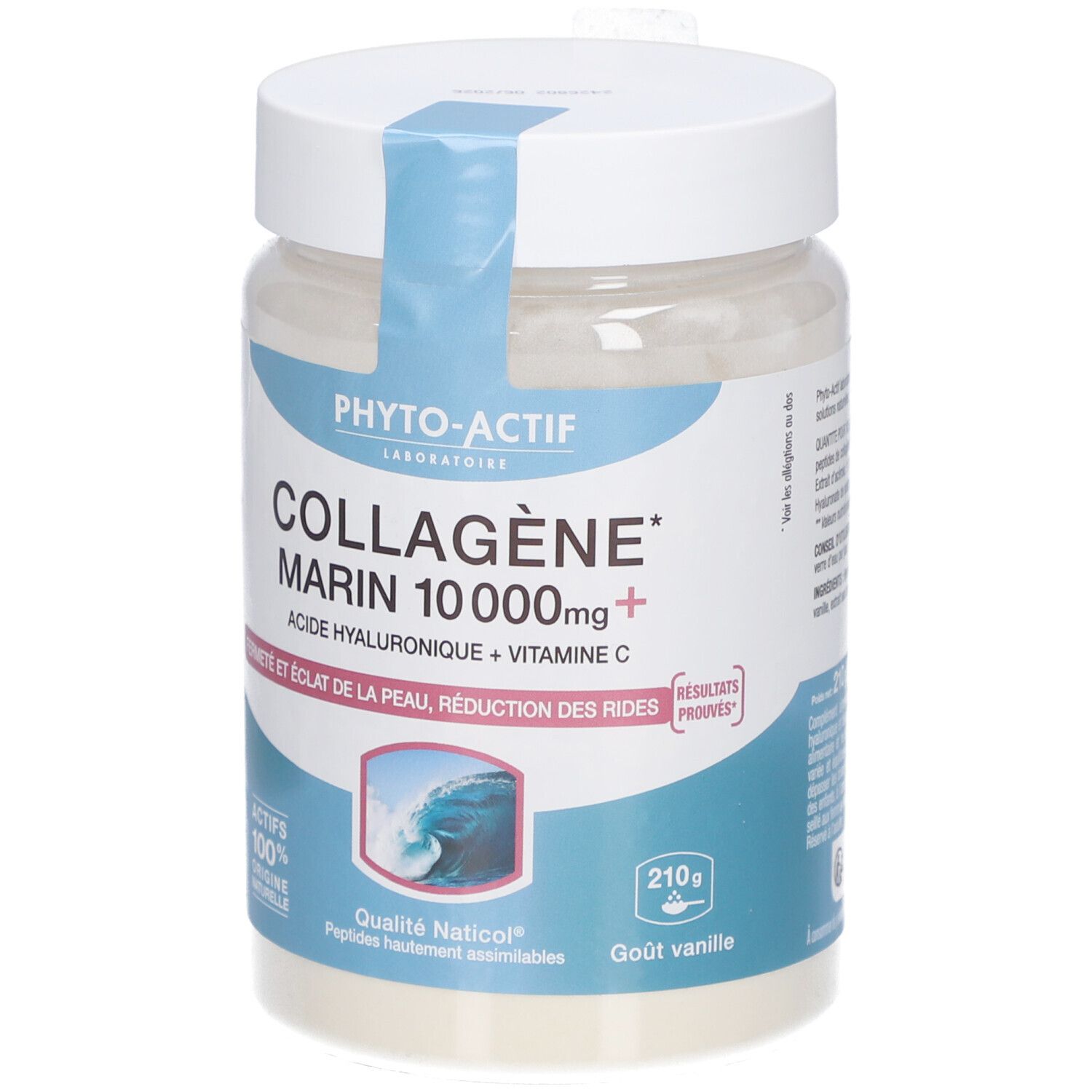 PHYTO-ACTIF Collagène Marin 10 000 mg + Acide Hyaluronique + Vitamine C
