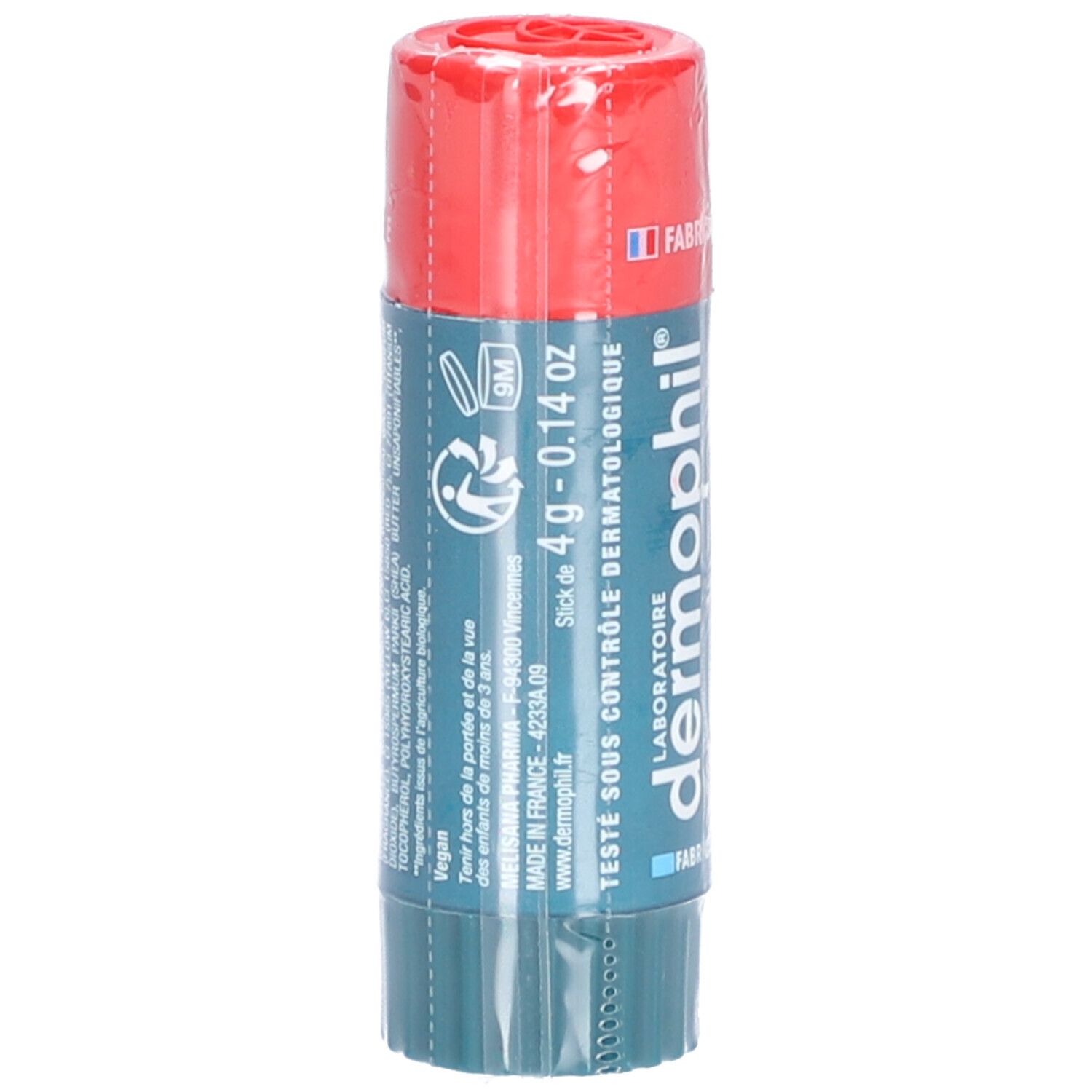 DERMOPHIL Baume Lèvres Hydratant Teinté Rouge Impérial