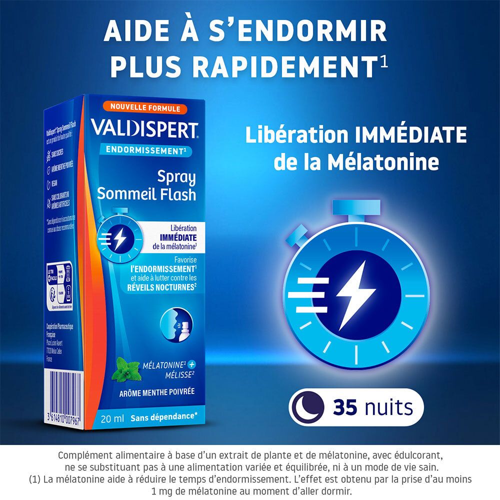 Valdispert Spray Sommeil Flash