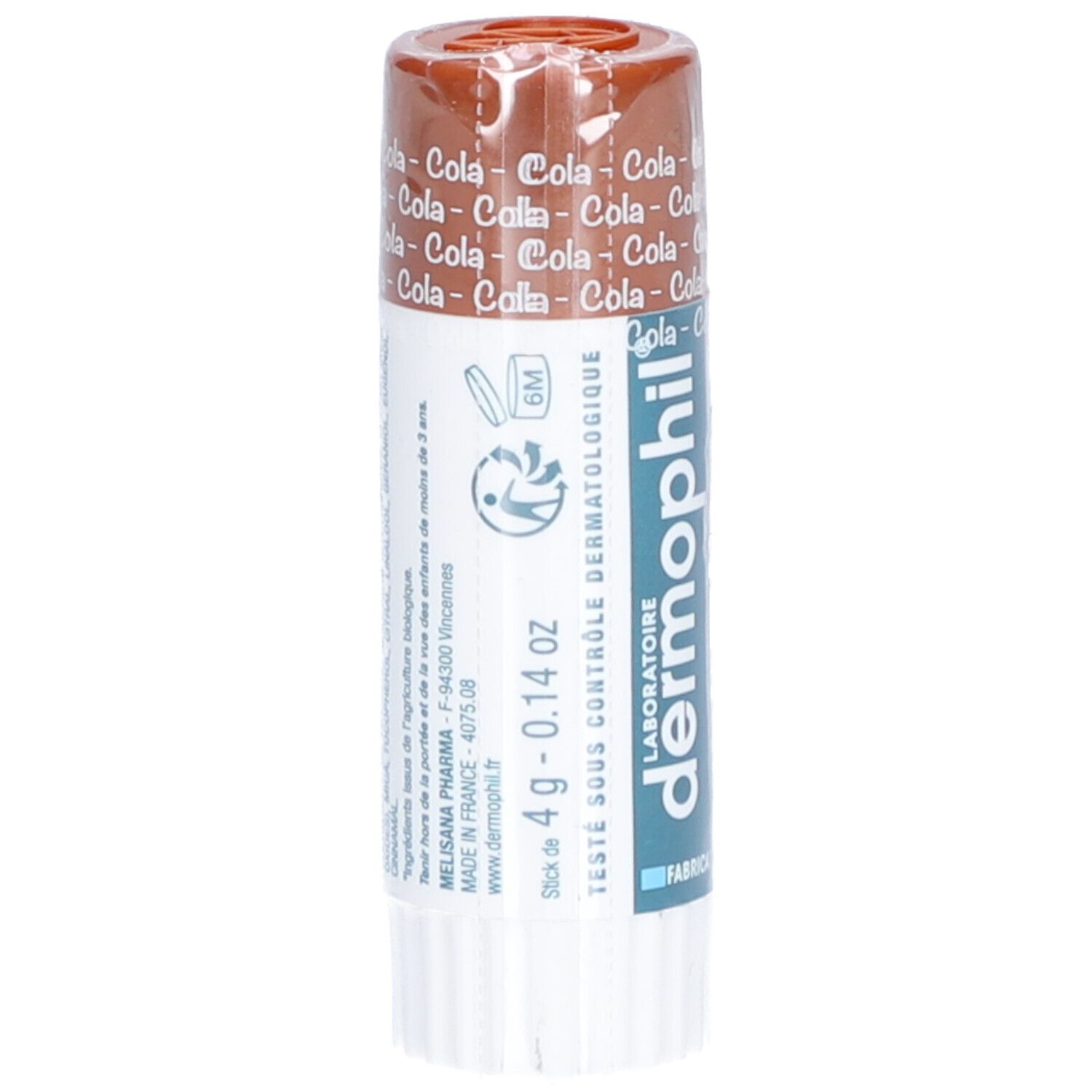 Dermophil Indien Stick Lèvres Enfant Goût Cola