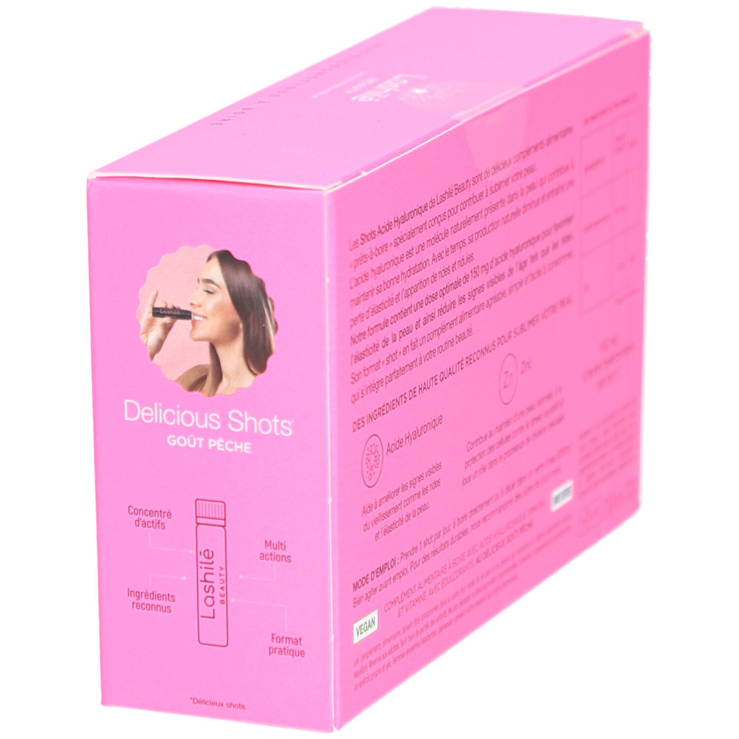 Lashilé Beauty Shots acide hyaluronique