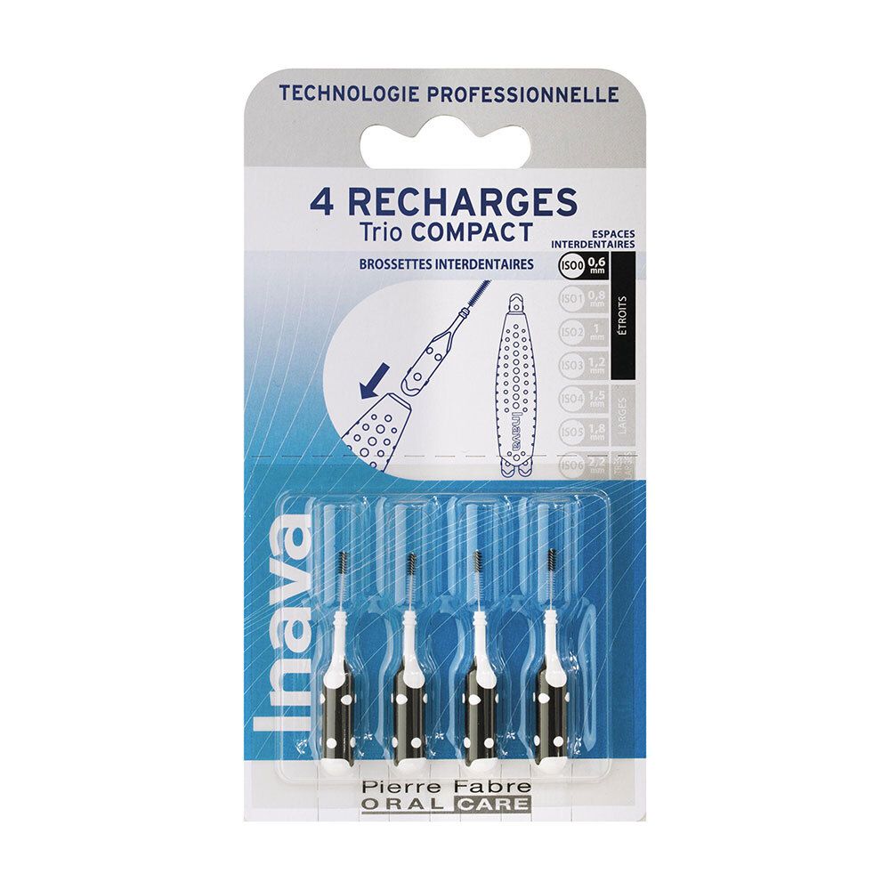 PIERRE FABRE Inava Recharges Trio Compact 0,6 mm