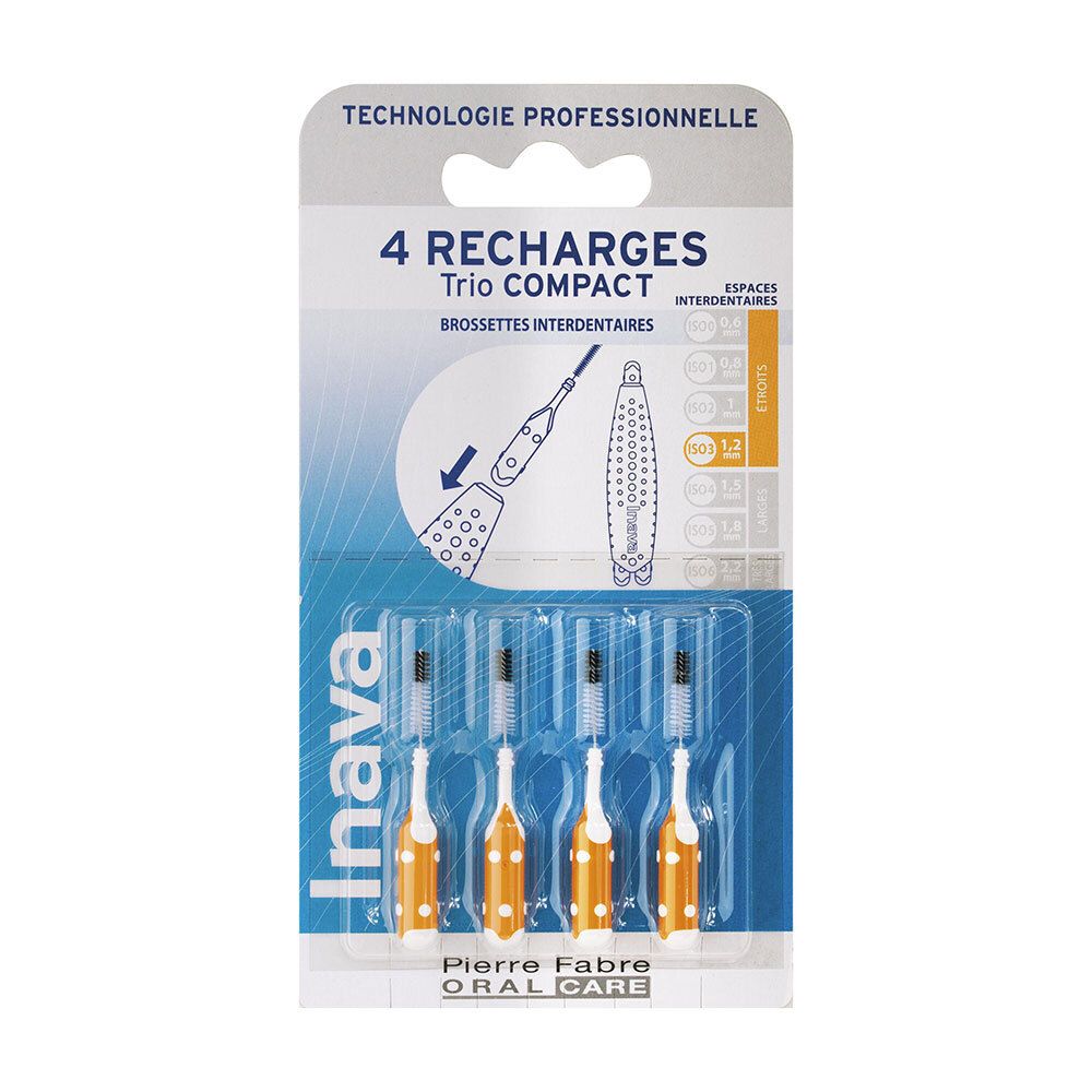 PIERRE FABRE Inava Recharges Trio Compact 1,2 mm