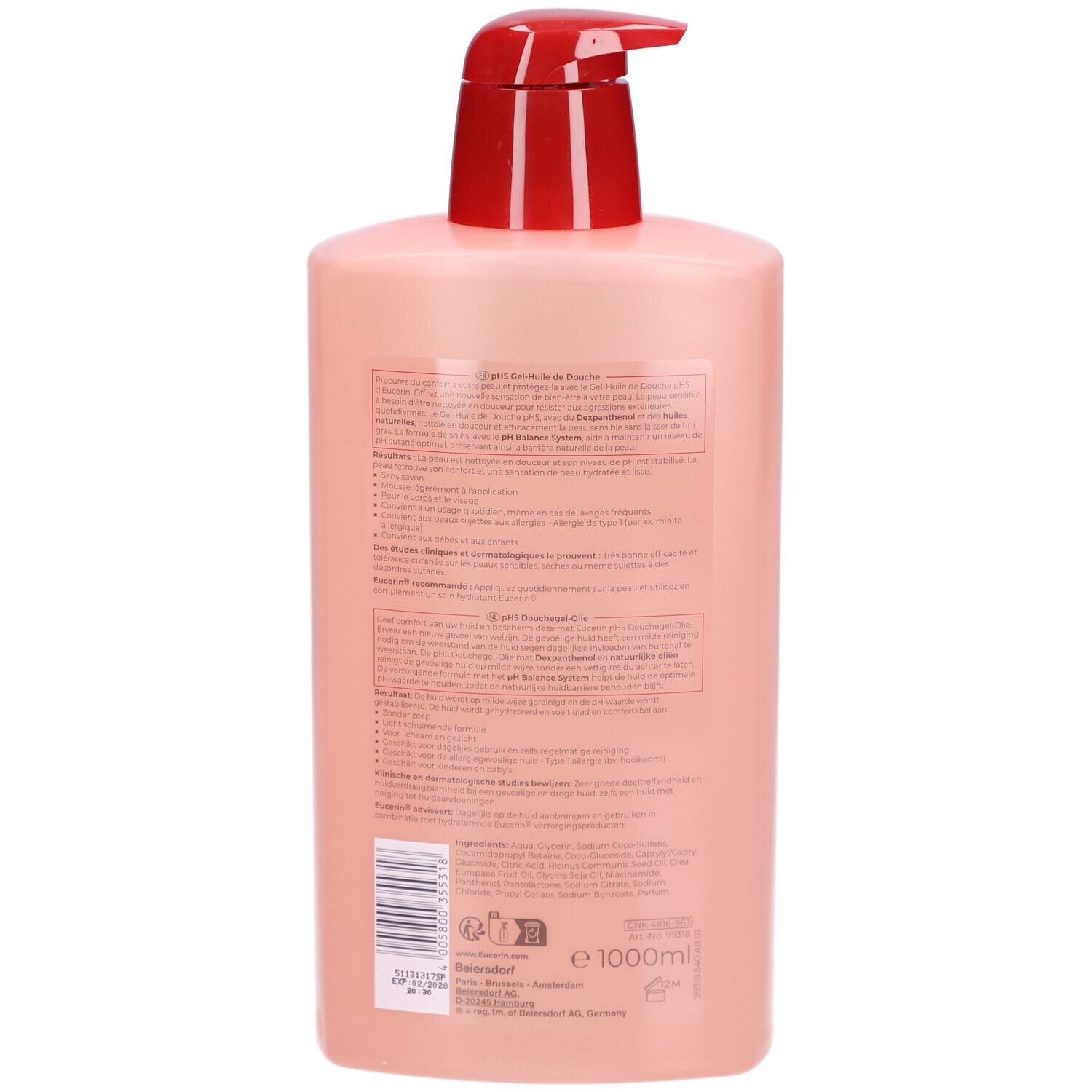 Eucerin pH5 Gel-Huile de Douche