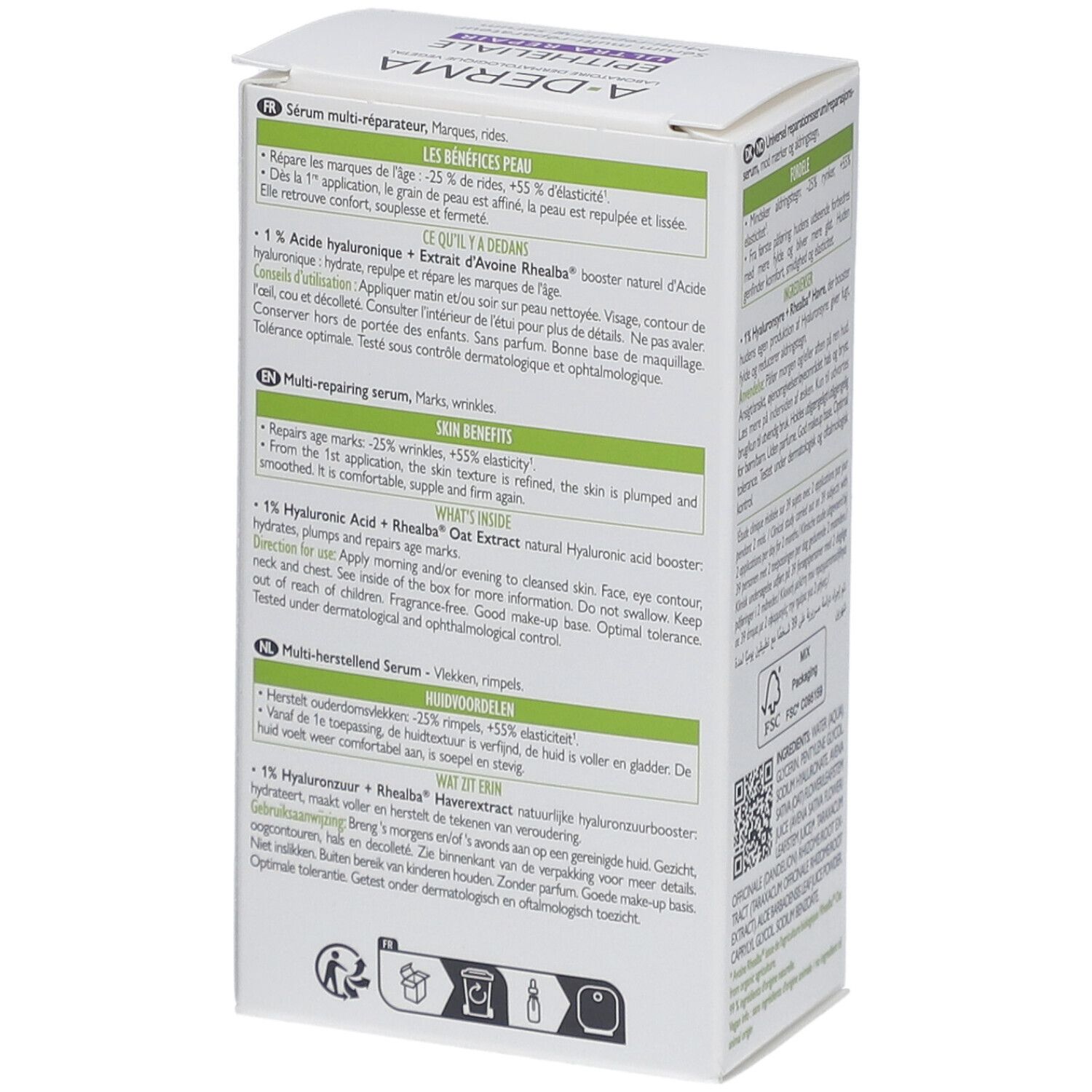 A-DERMA Epitheliale Ultra Repair - Sérum multi-réparateur