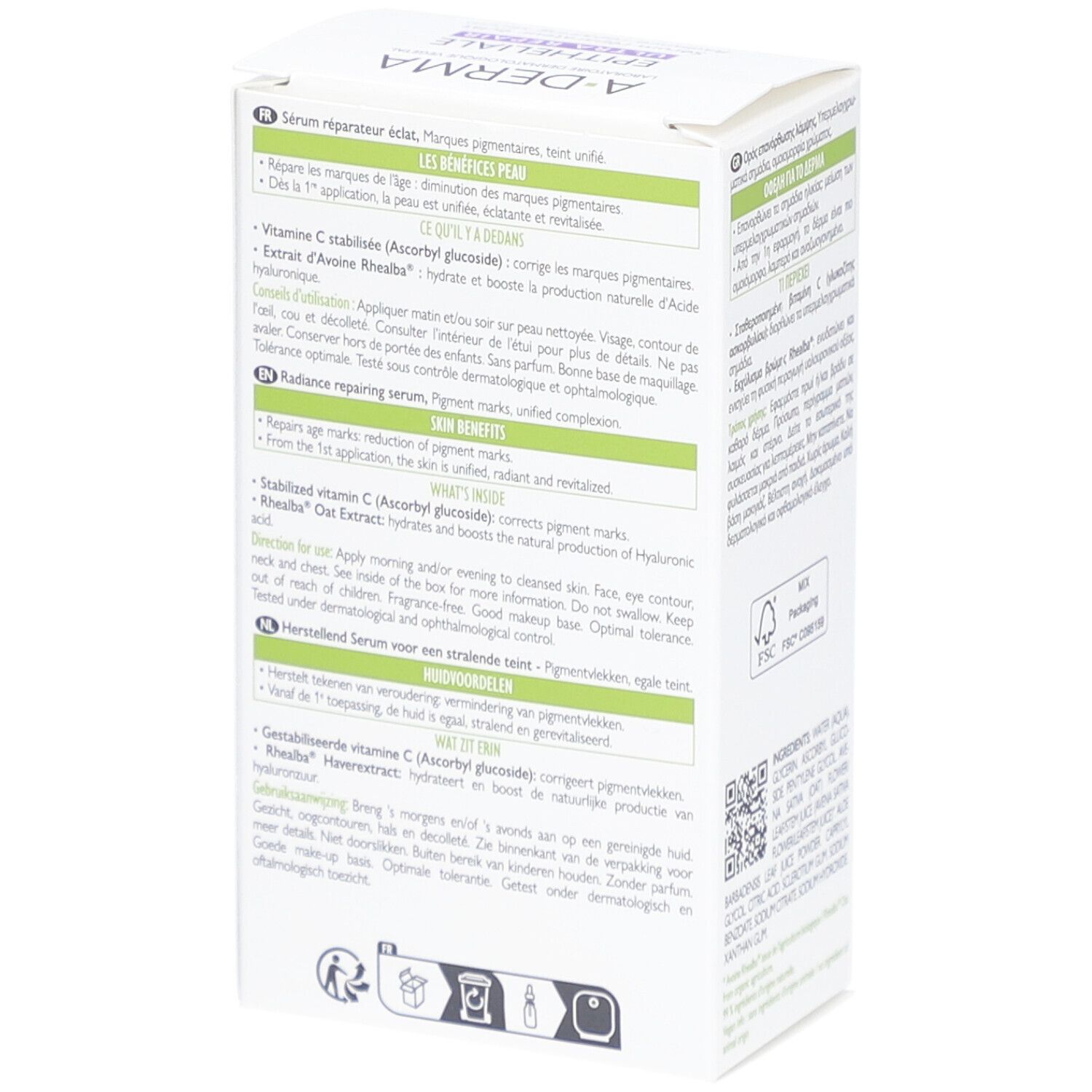 A-DERMA Epitheliale Ultra Repair - Sérum réparateur éclar