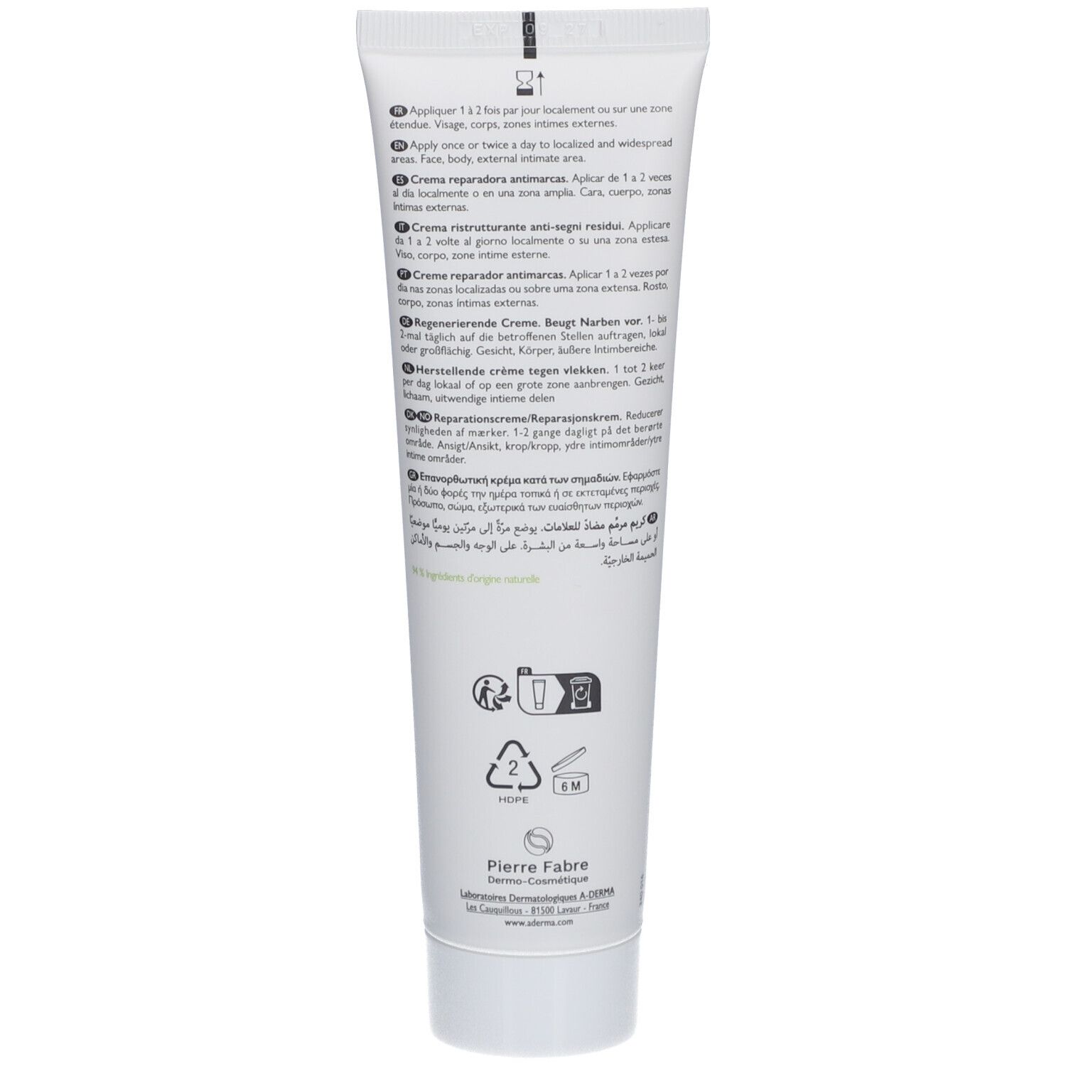 A DERMA Epitheliale Ultra Repair