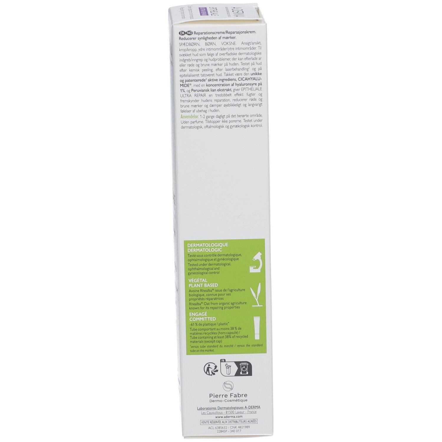 A DERMA Epitheliale Ultra Repair