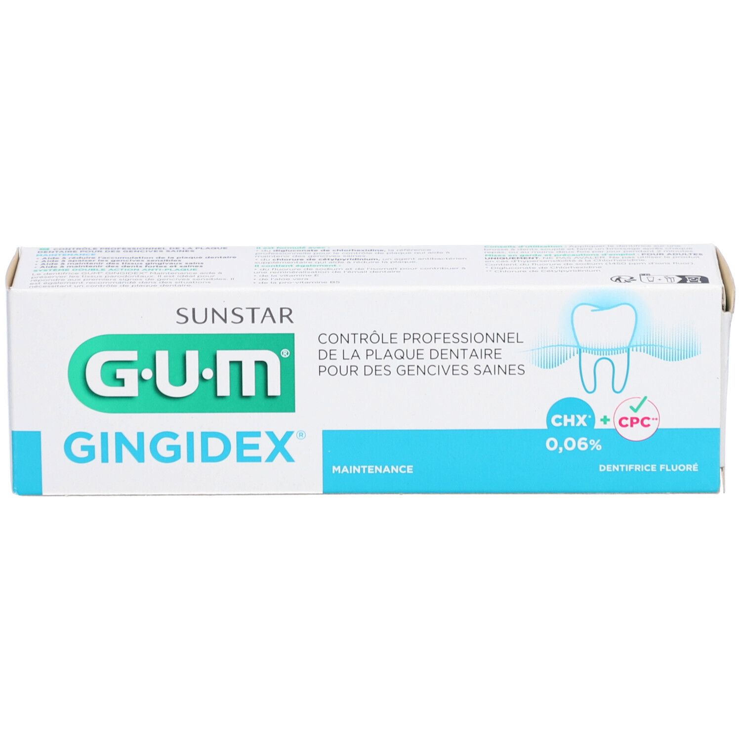 GUM Dentifrice Gingidex