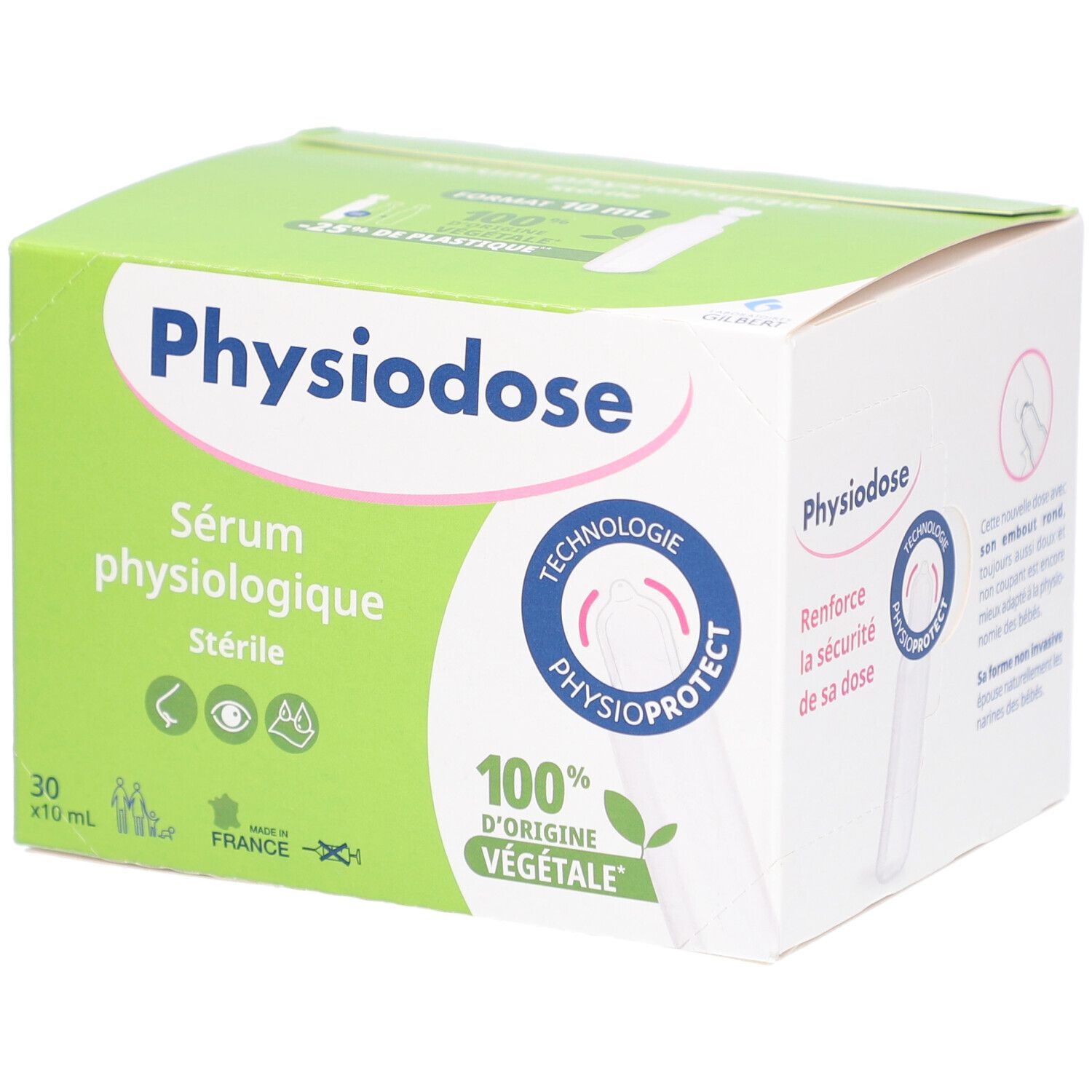 PHYSIODOSE Sérum Physiologique 30 x 10 ml