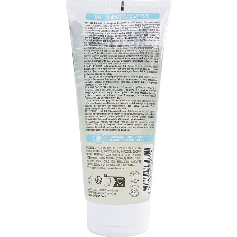HEI POA Gel Douche bio coco