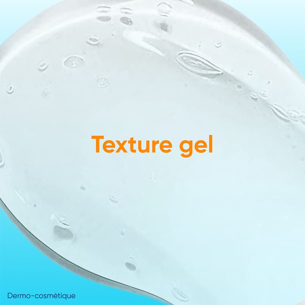Texture gel. Texte: Texture gel.