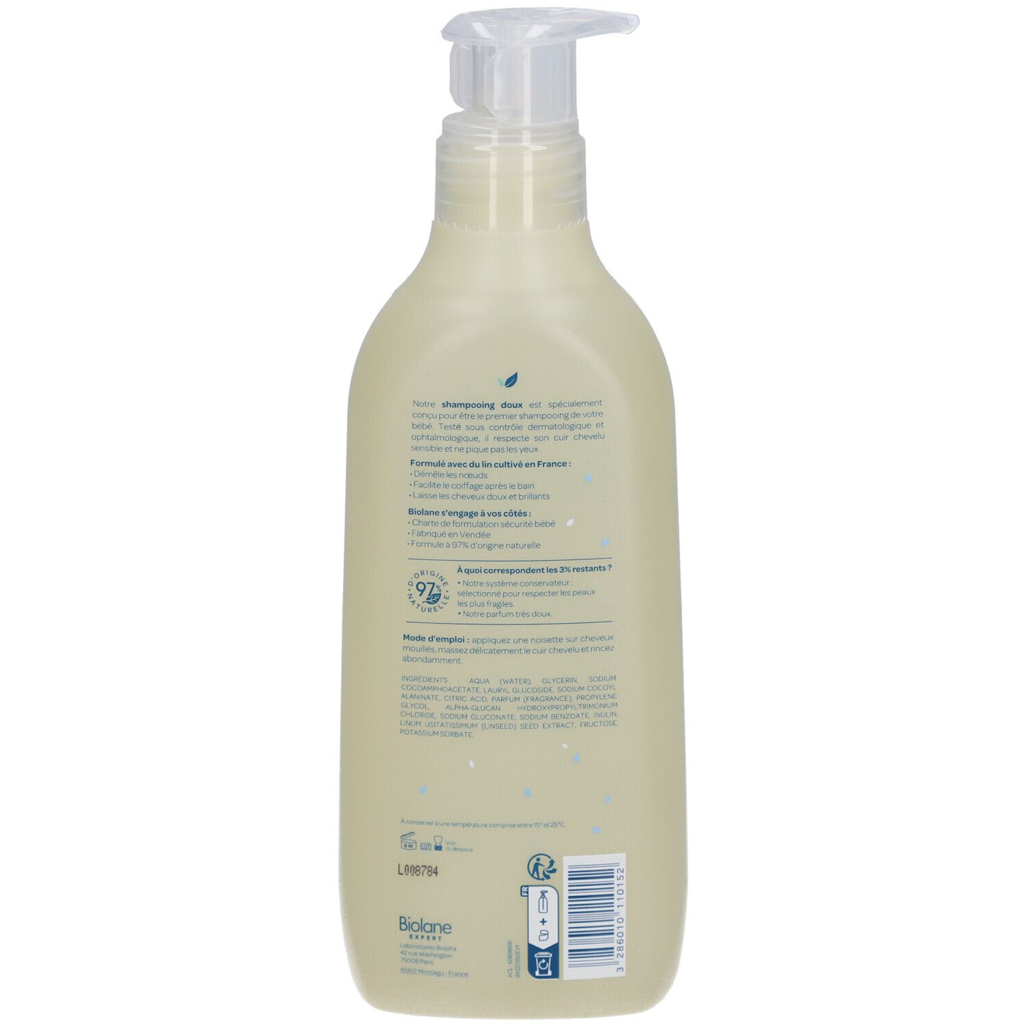 Biolane Expert Shampoing Doux