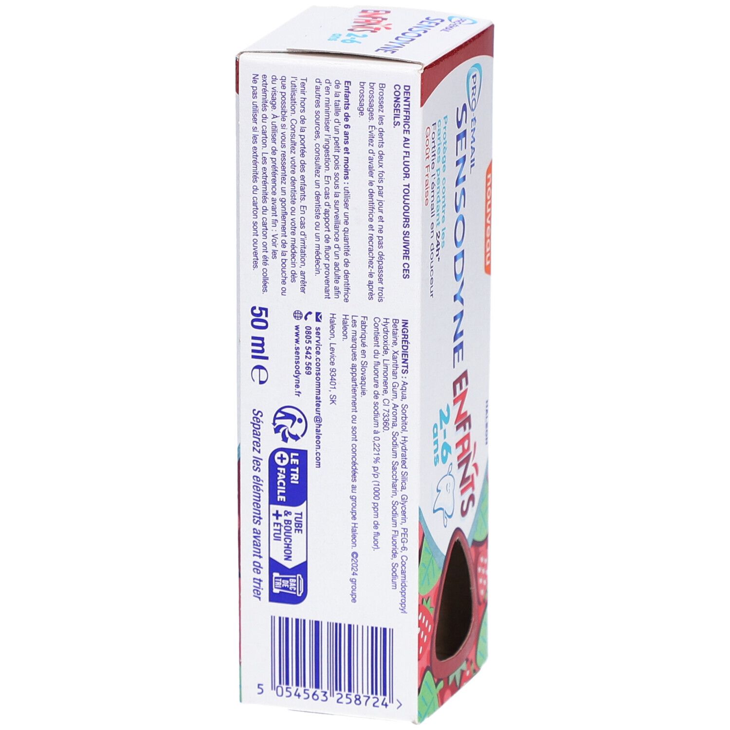 SENSODYNE Pro-Email Enfants 2-6 ans