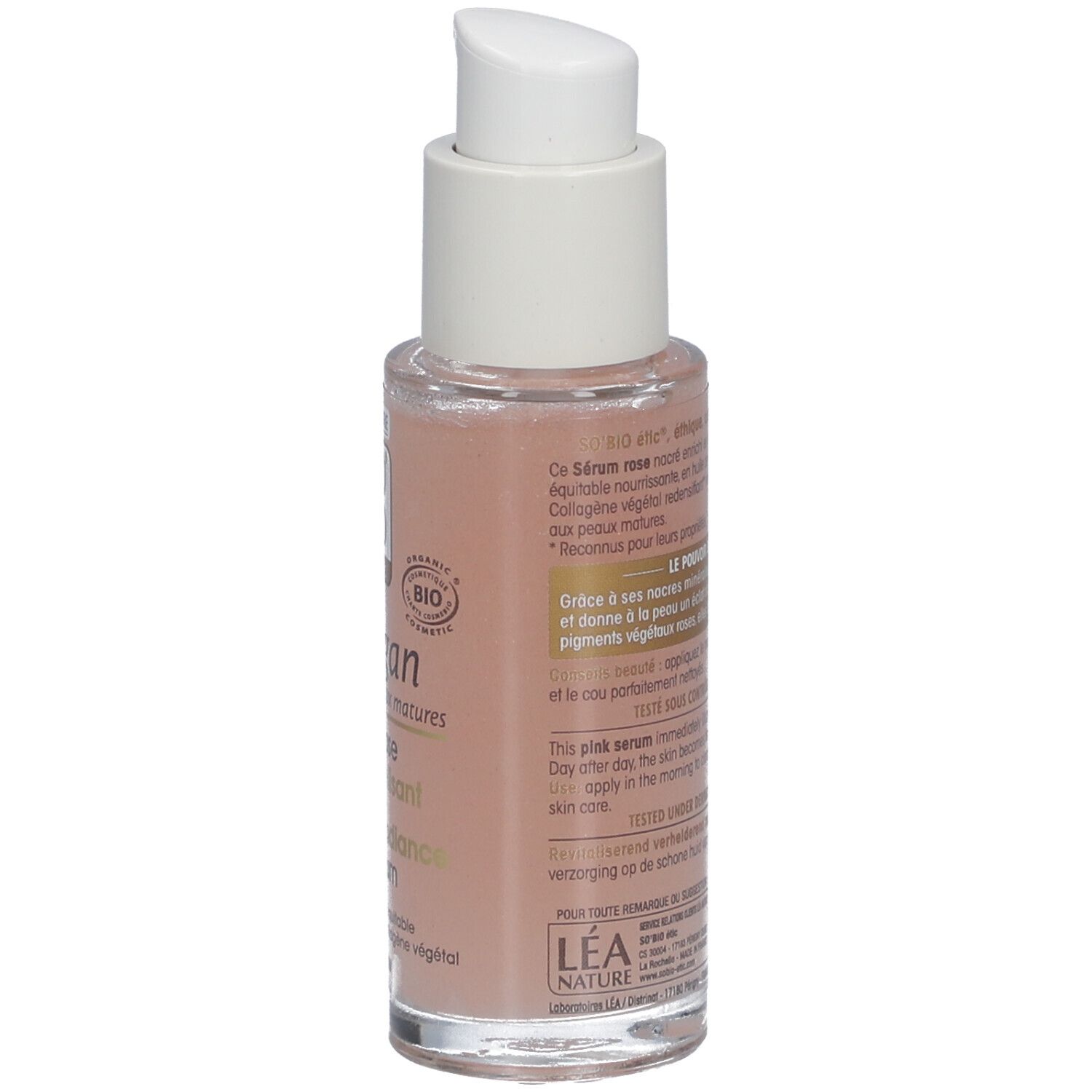 SO BIO ETIC Précieux Argan Sérum Rose éclat revitalisant