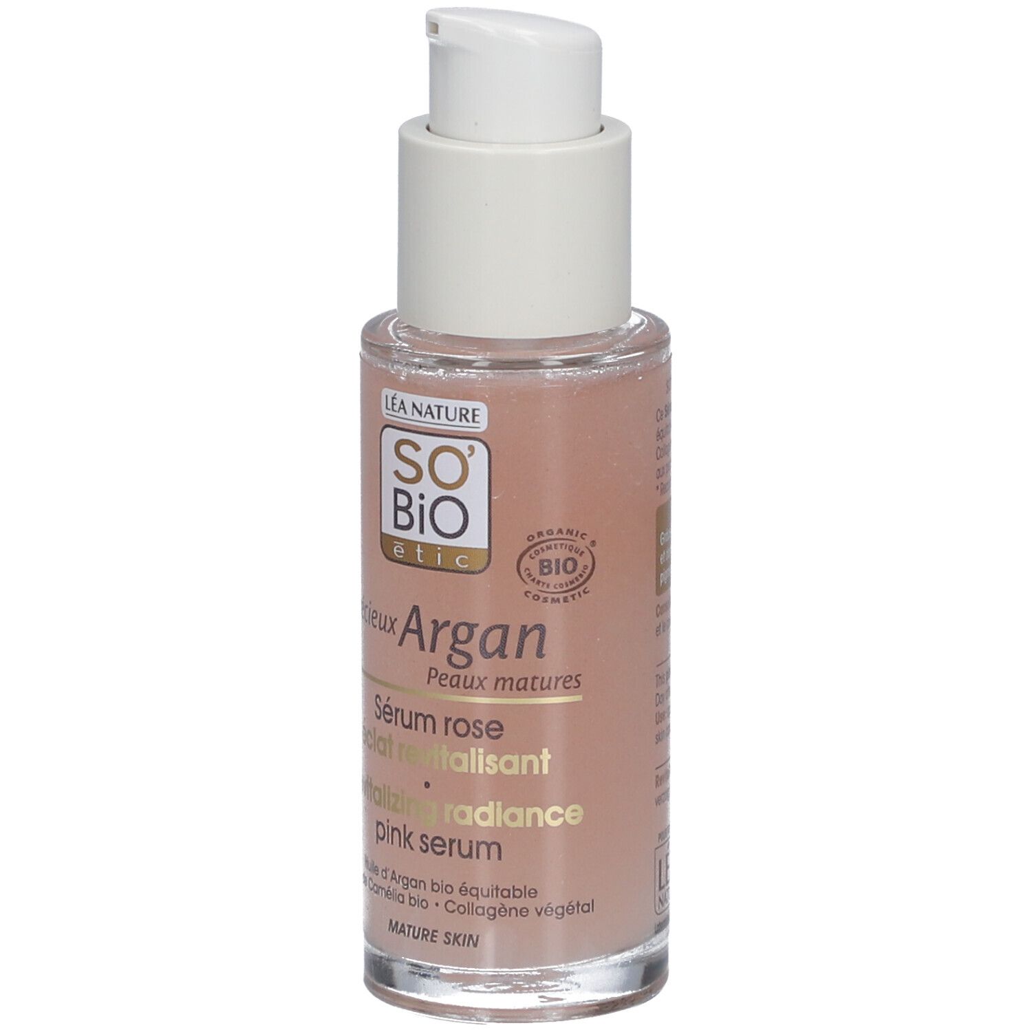 SO BIO ETIC Précieux Argan Sérum Rose éclat revitalisant