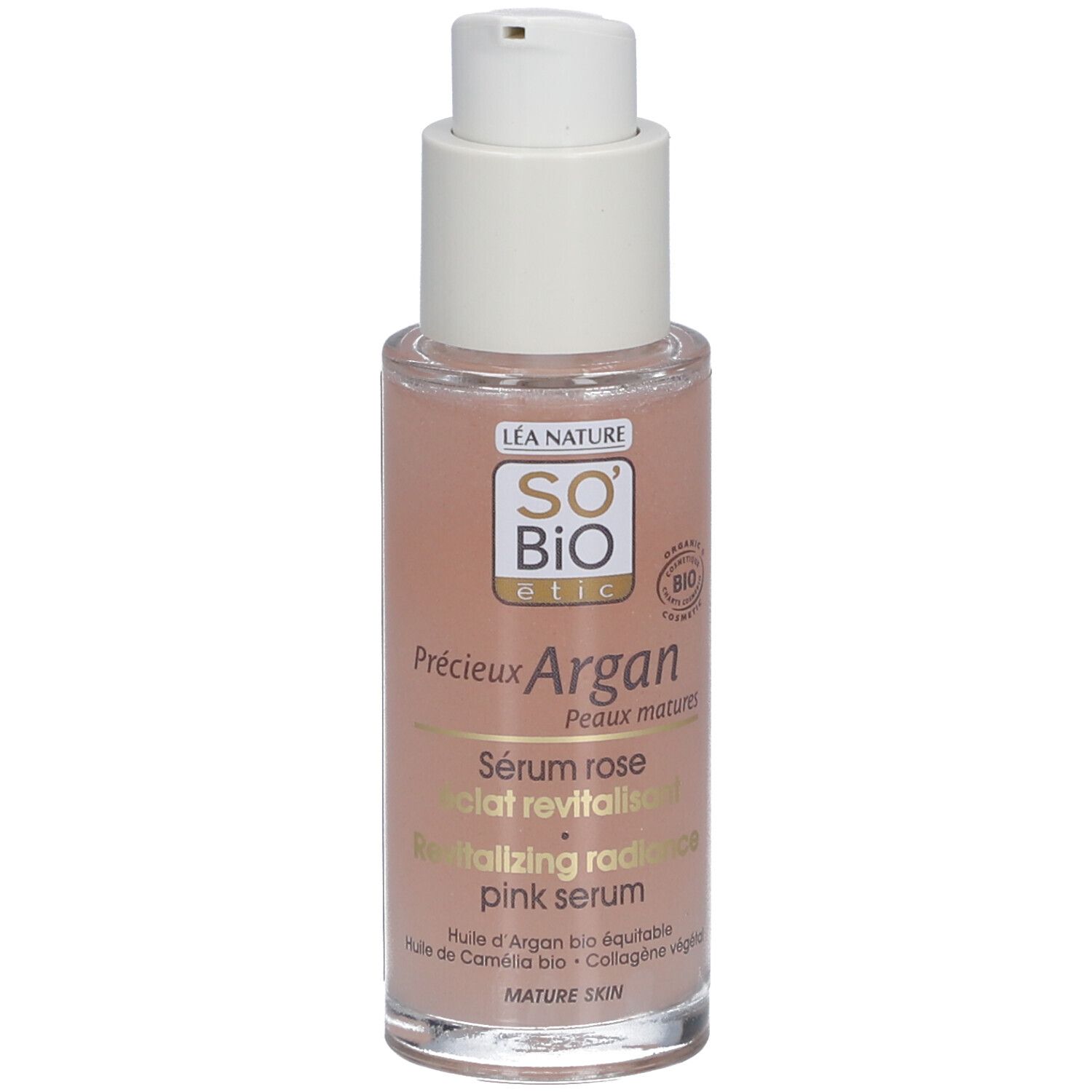 SO BIO ETIC Précieux Argan Sérum Rose éclat revitalisant