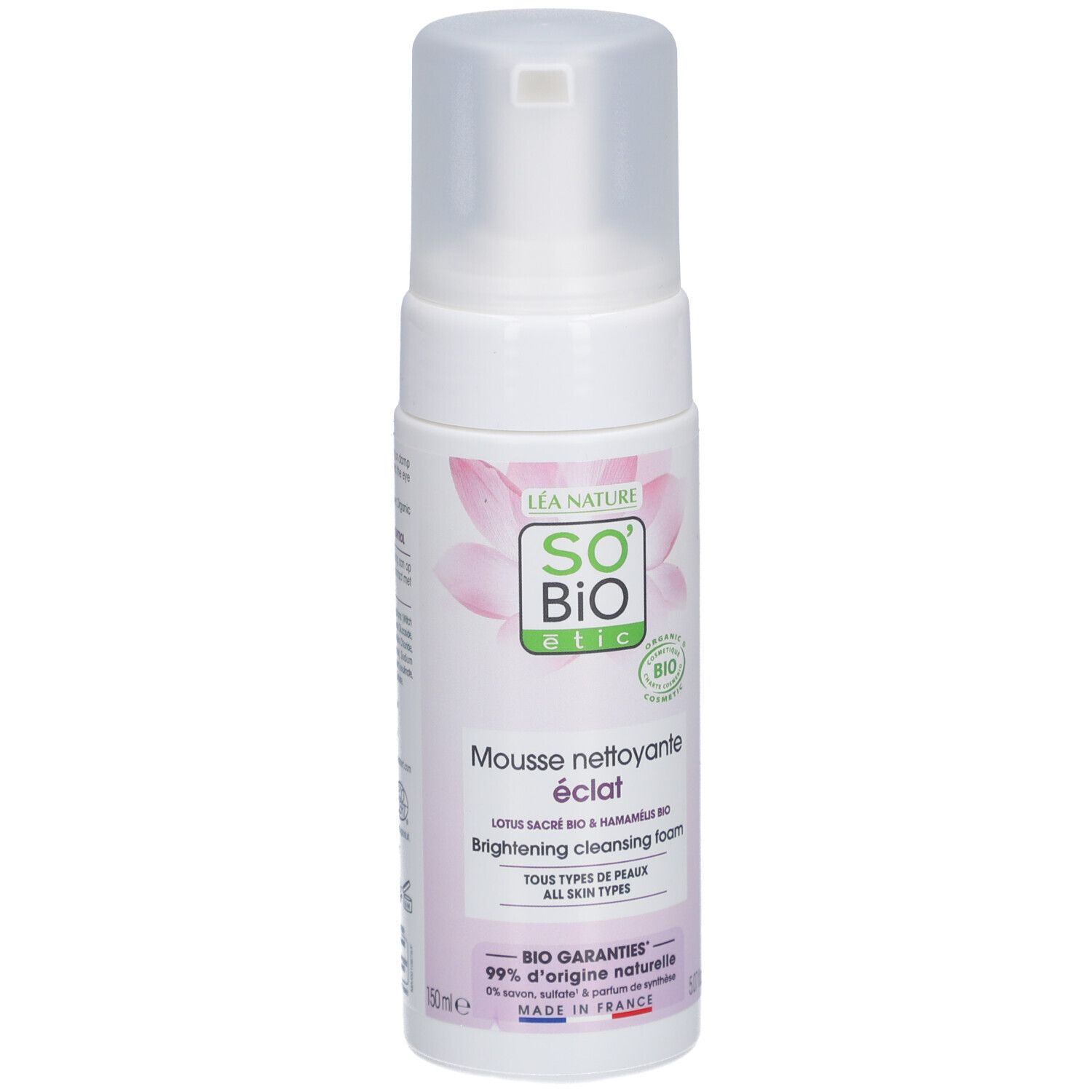 SO BIO ETIC Mousse Nettoyante Apaisante