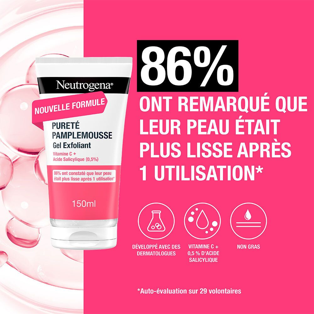 Neutrogena Gel Exfoliant Pureté Pamplemousse