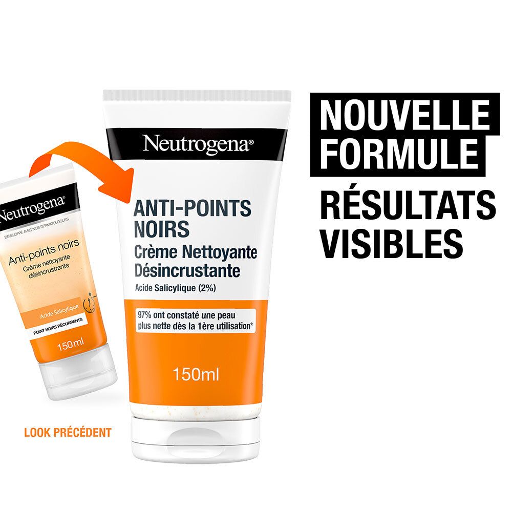 NEUTROGENA Anti-Points Noirs Crème Nettoyante Désincrustante