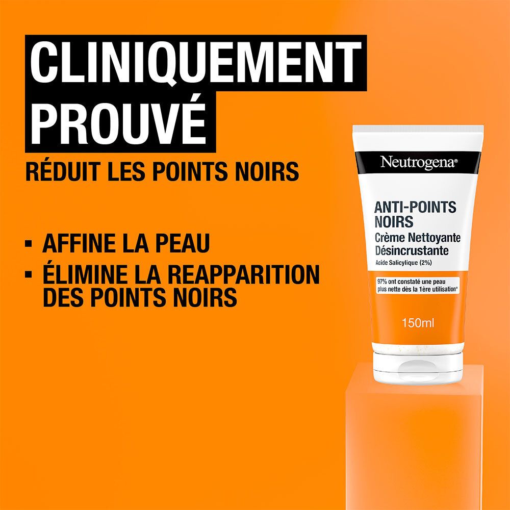 NEUTROGENA Anti-Points Noirs Crème Nettoyante Désincrustante