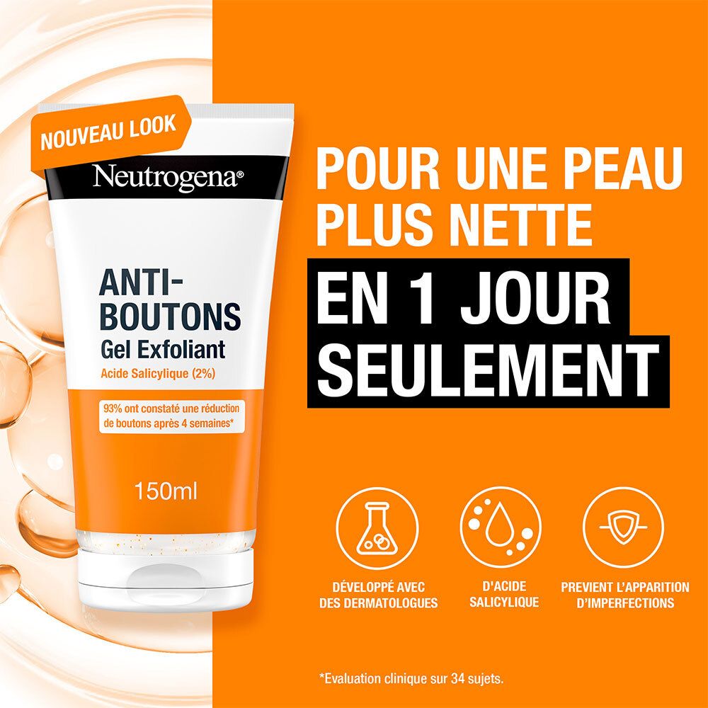 NEUTROGENA Anti-Boutons Gel Exfoliant