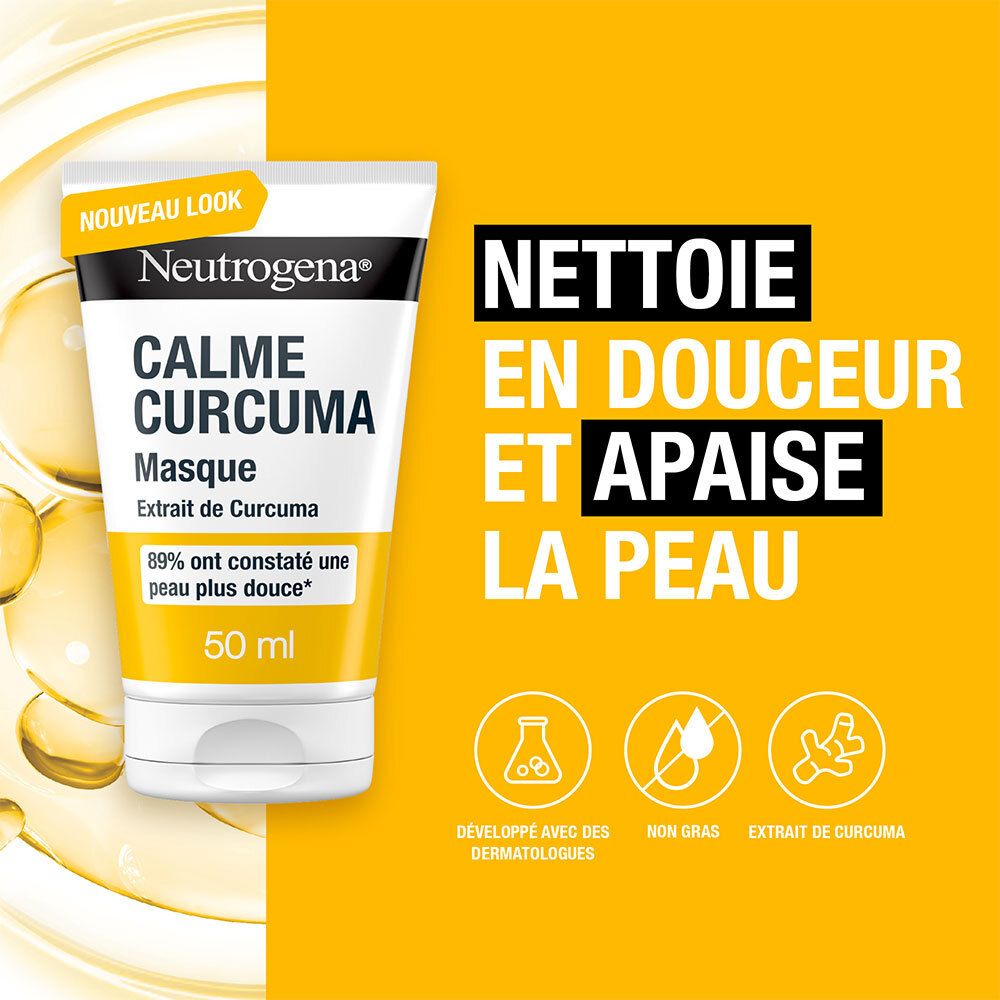 NEUTROGENA Calme Curcuma Masque Purifiant