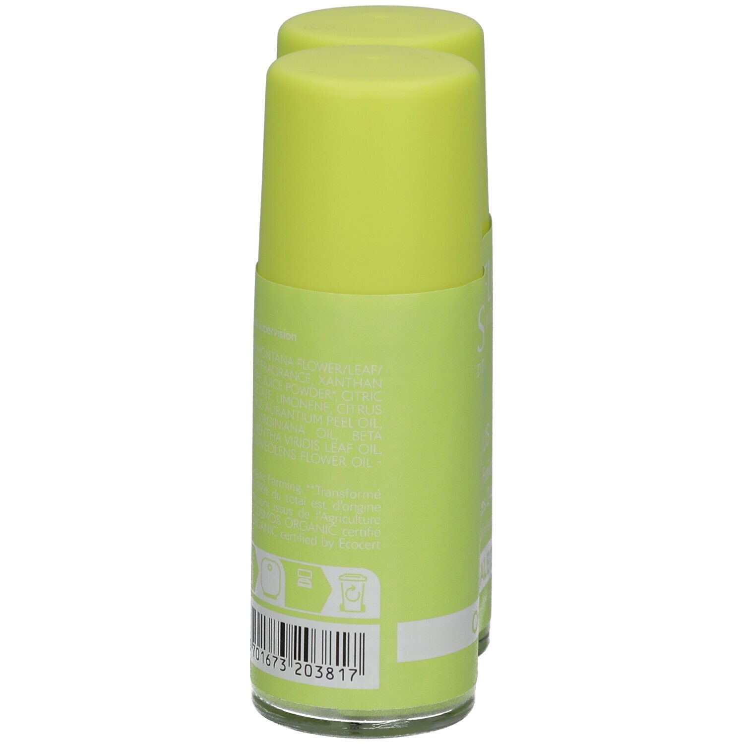 SANOFLORE Déodorant Roll-On 24h Citrus x2