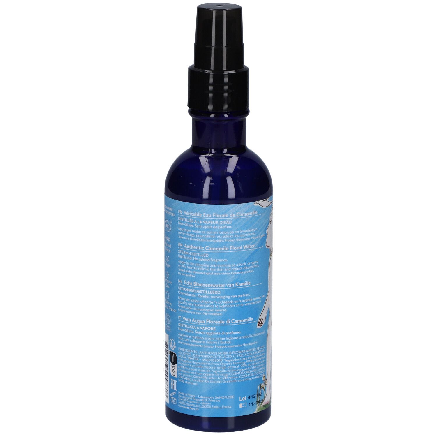 SANOFLORE Véritable Eau Florale de Camomille