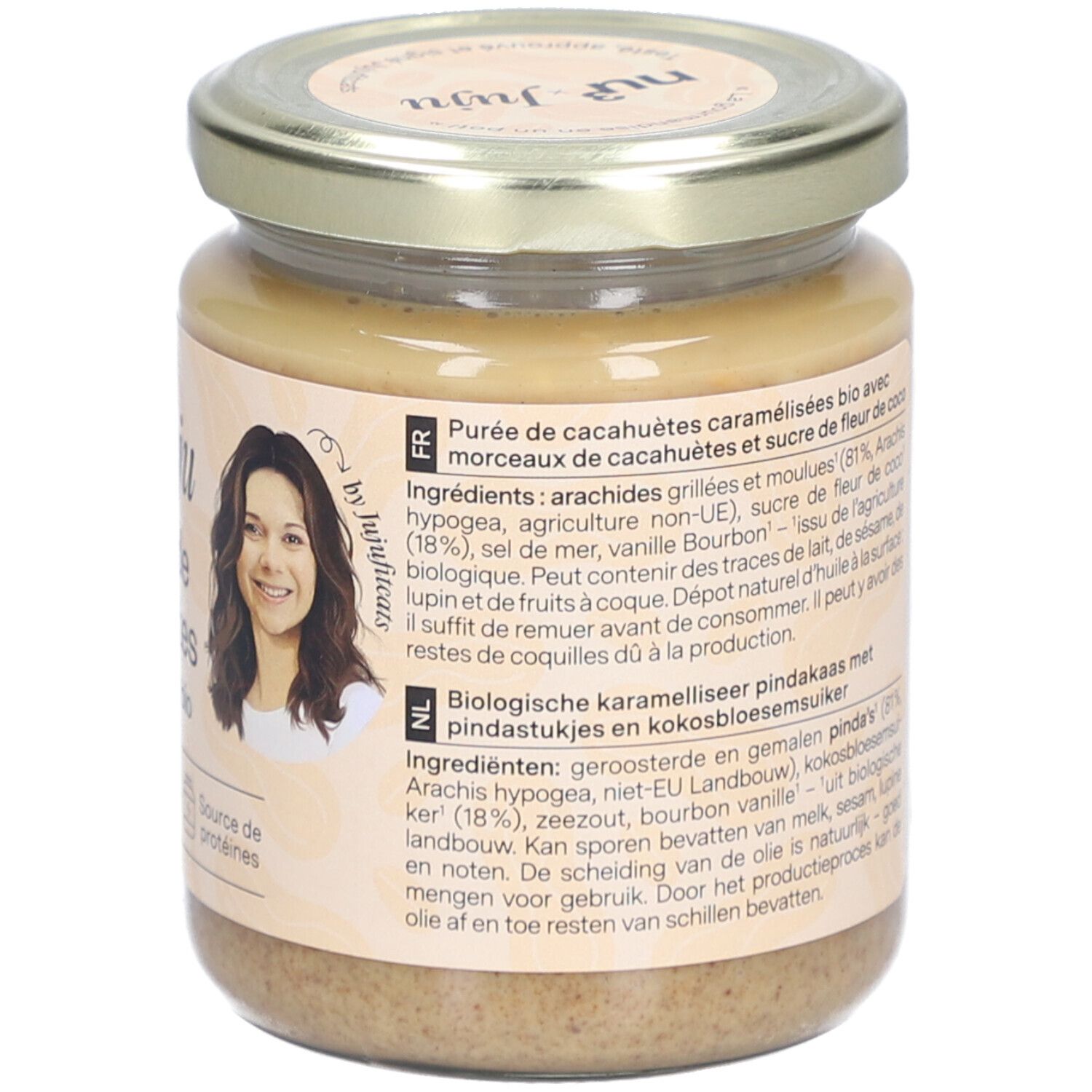NU3 Beurre de Cacahuètes Caramélisées Bio x Jujufitcats