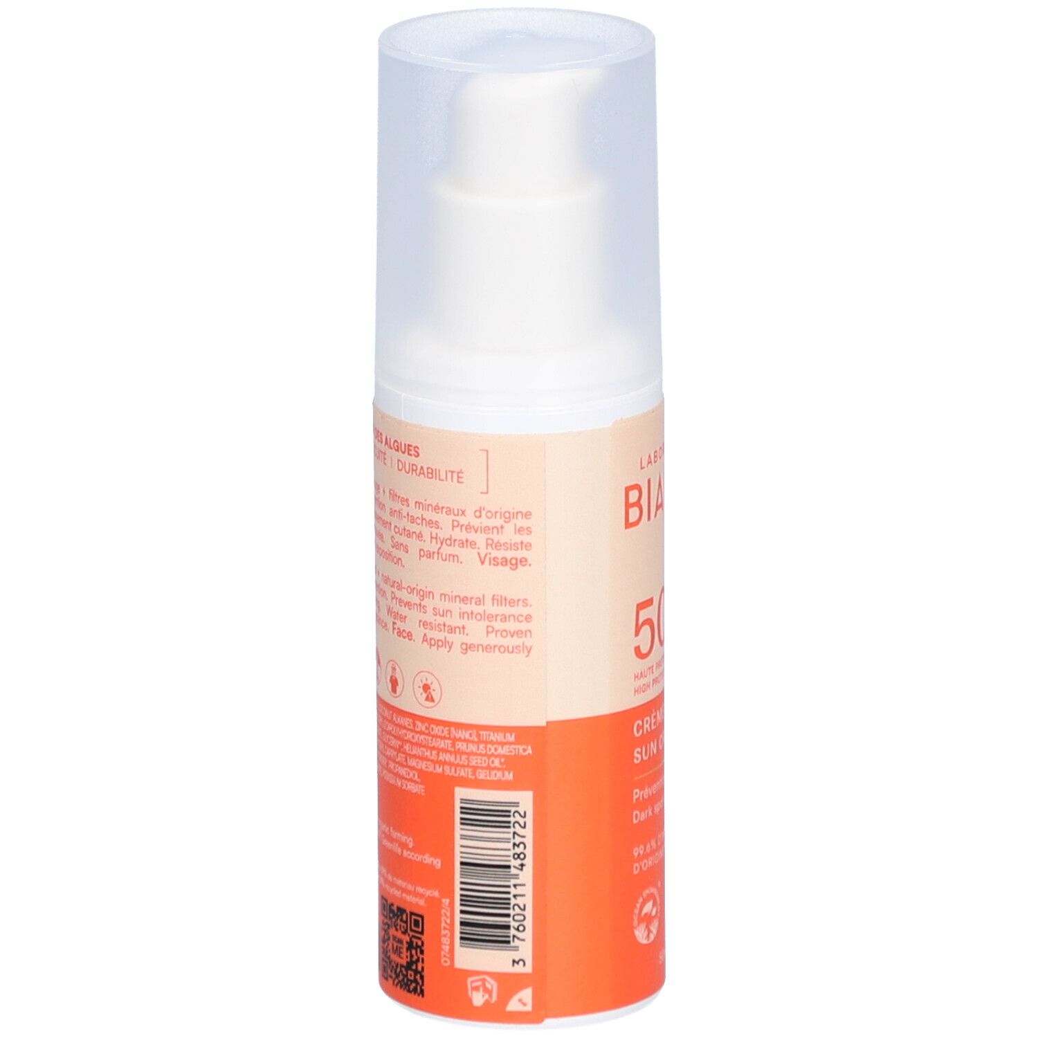 LABORATOIRES DE BIARRITZ Crème Solaire Visage SPF50