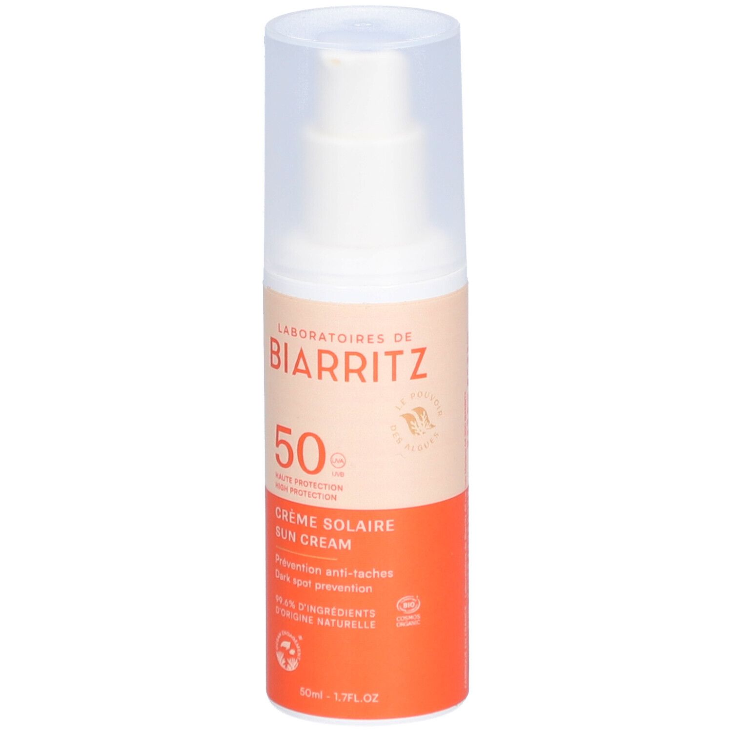 LABORATOIRES DE BIARRITZ Crème Solaire Visage SPF50