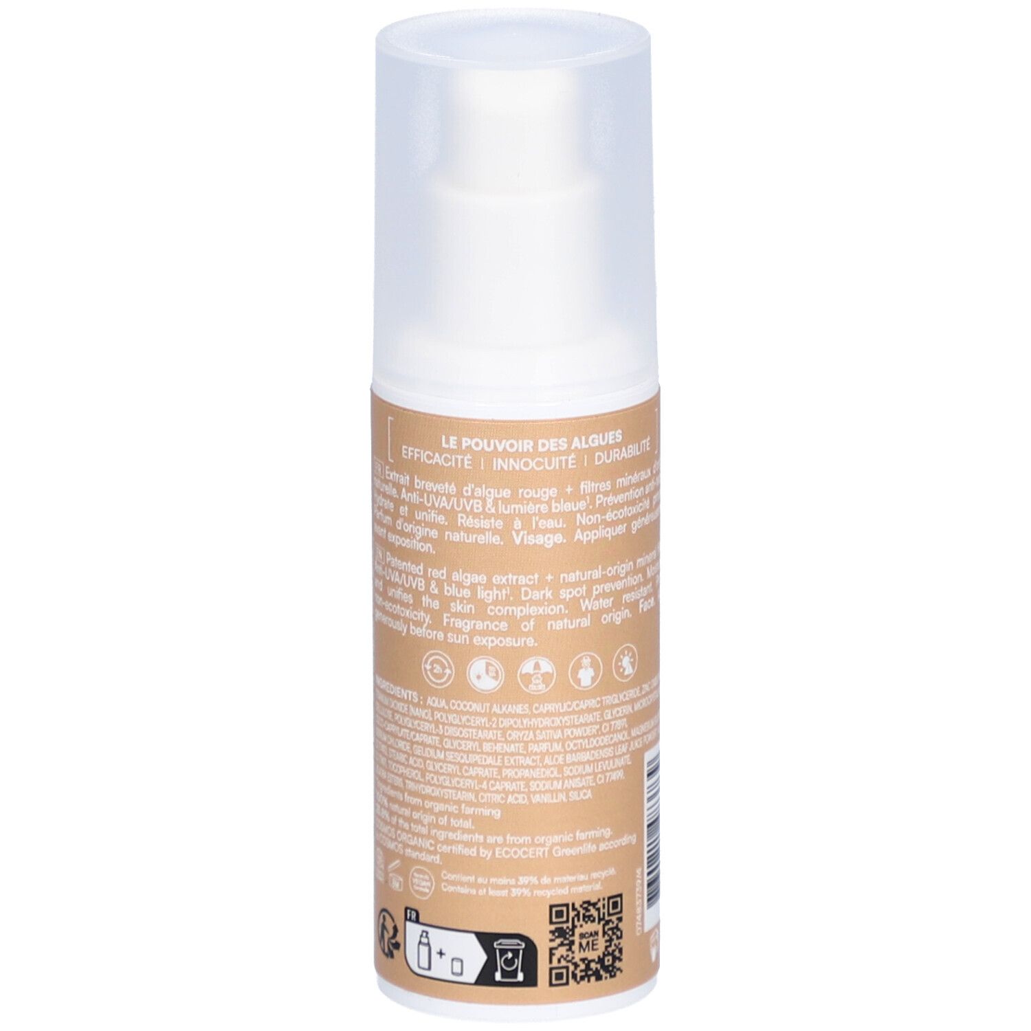 LABORATOIRES DE BIARRITZ Crème Solaire Teintée Beige SPF30