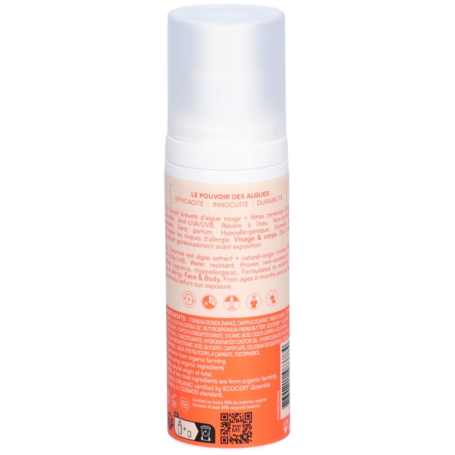 LABORATOIRES DE BIARRITZ Crème Solaire Bébé & Enfants SPF50+