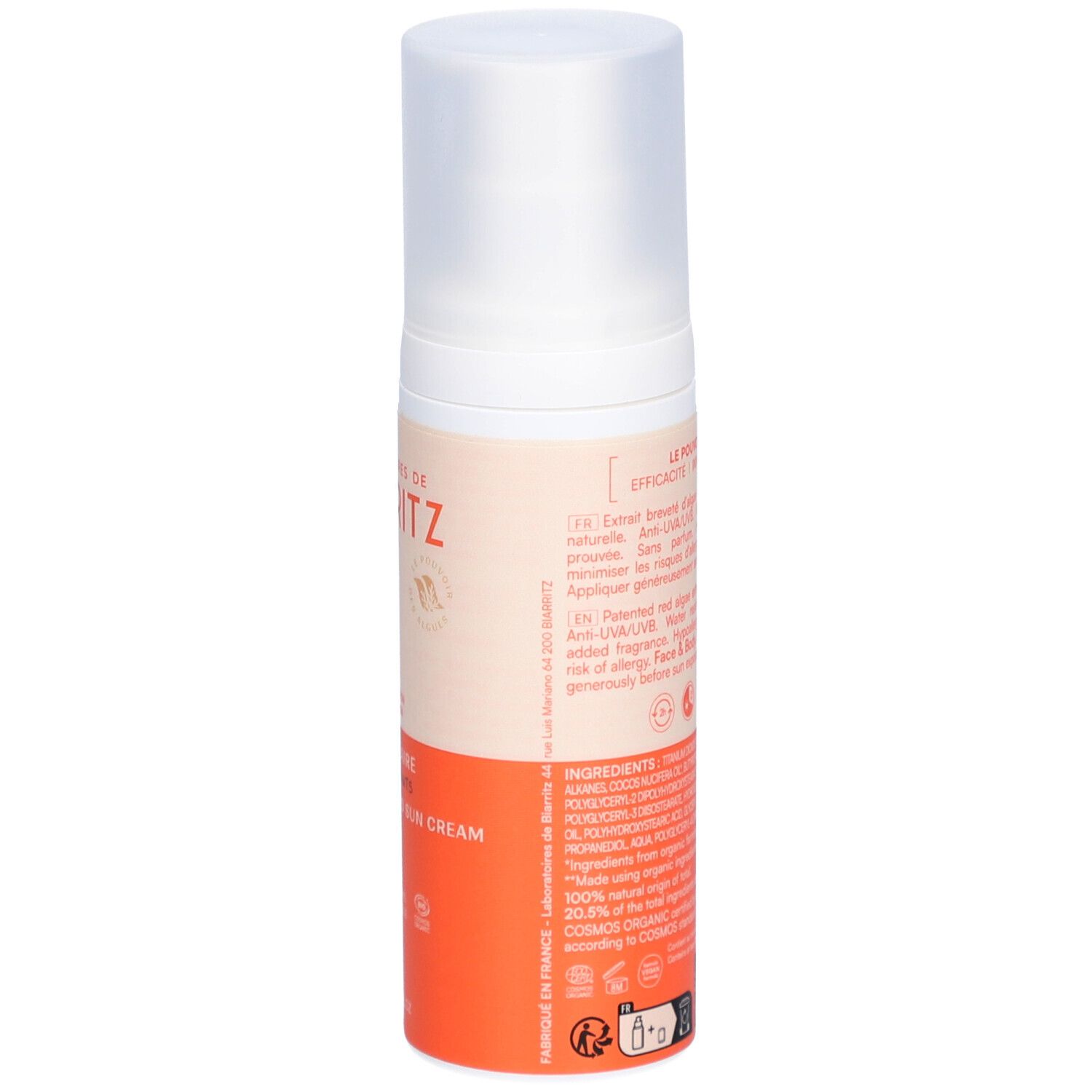LABORATOIRES DE BIARRITZ Crème Solaire Bébé & Enfants SPF50+