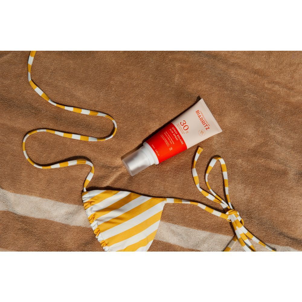 LABORATOIRES DE BIARRITZ Spray Solaire SPF30, tube 100ml.