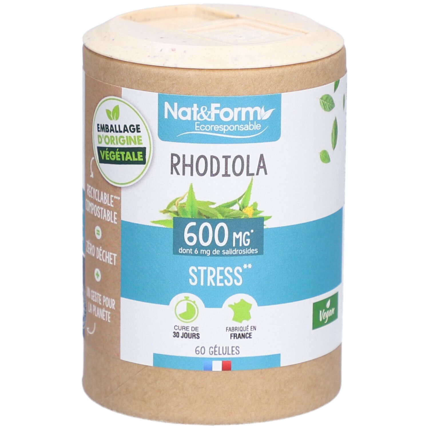 Nat&Form Rhodiola Stress