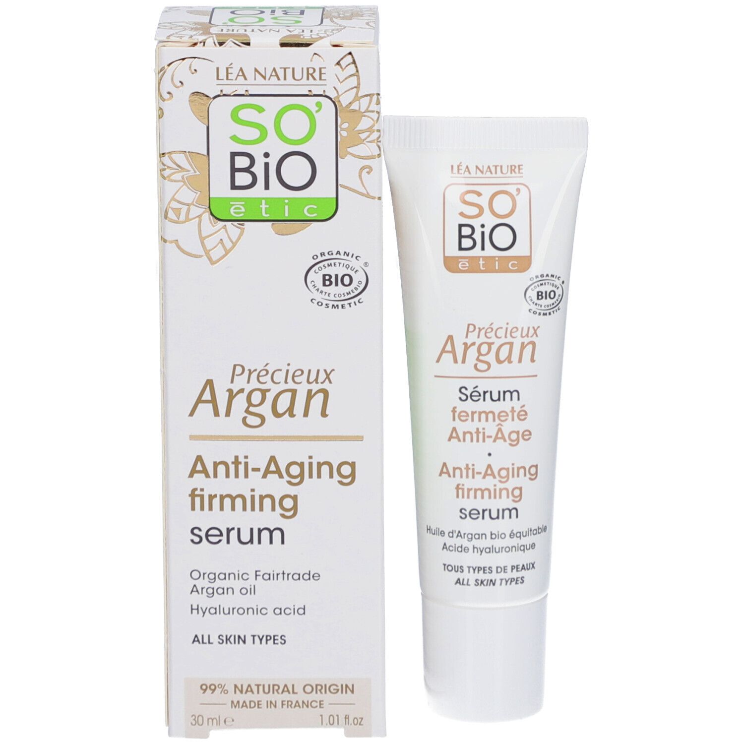 SO BIO ETIC Précieux Argan Sérum Fermeté Anti-Âge