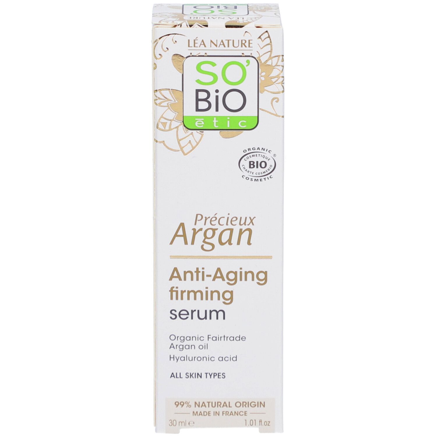 SO BIO ETIC Précieux Argan Sérum Fermeté Anti-Âge