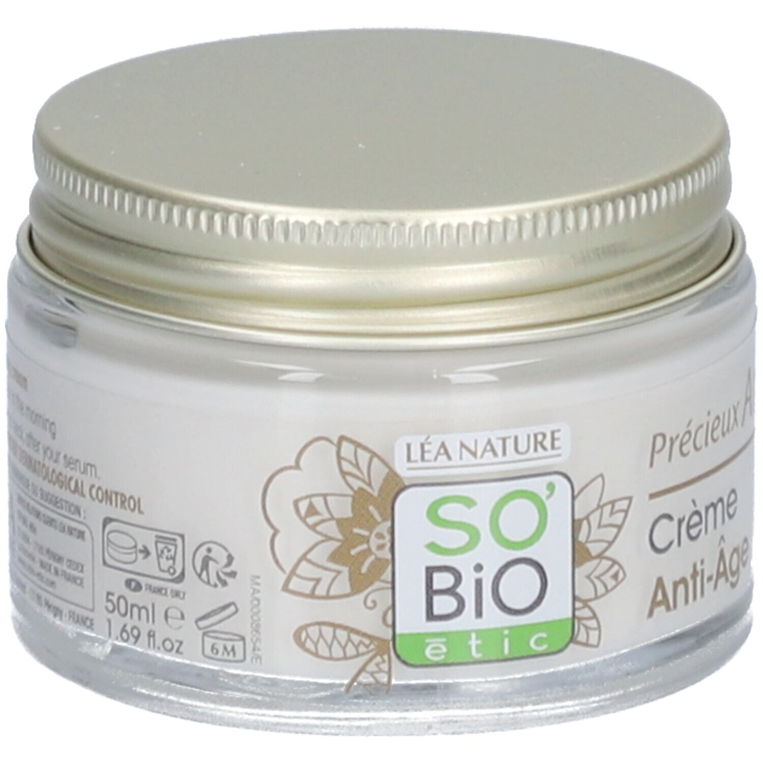 SO BIO ETIC Précieux Argan Crème Anti-Âge