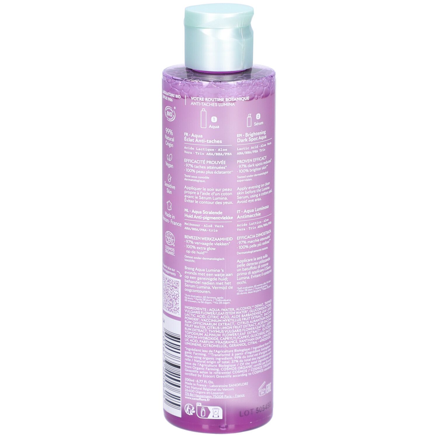 SANOFLORE Lumina Aqua Eclat Anti-Tâches
