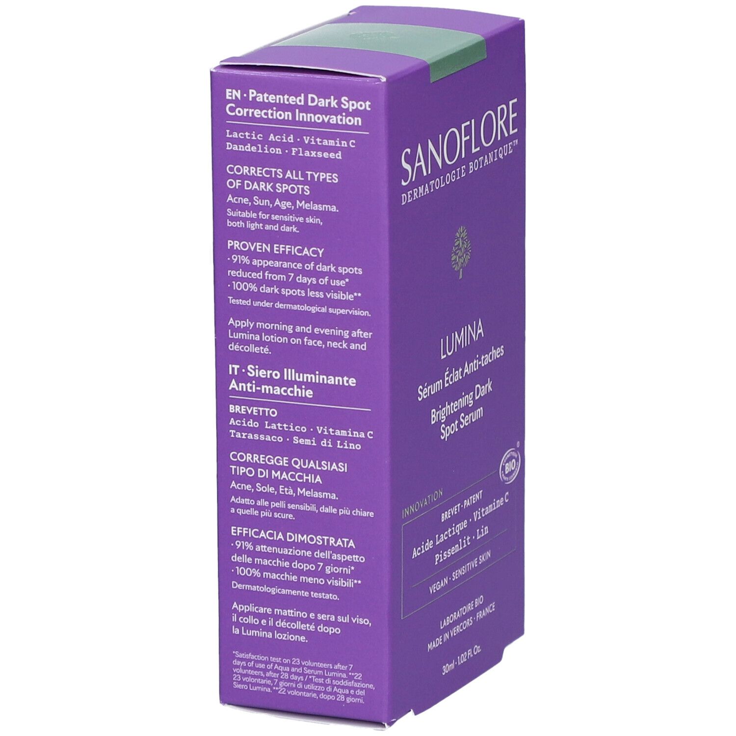SANOFLORE Lumina Sérum Eclat Anti-Tâches