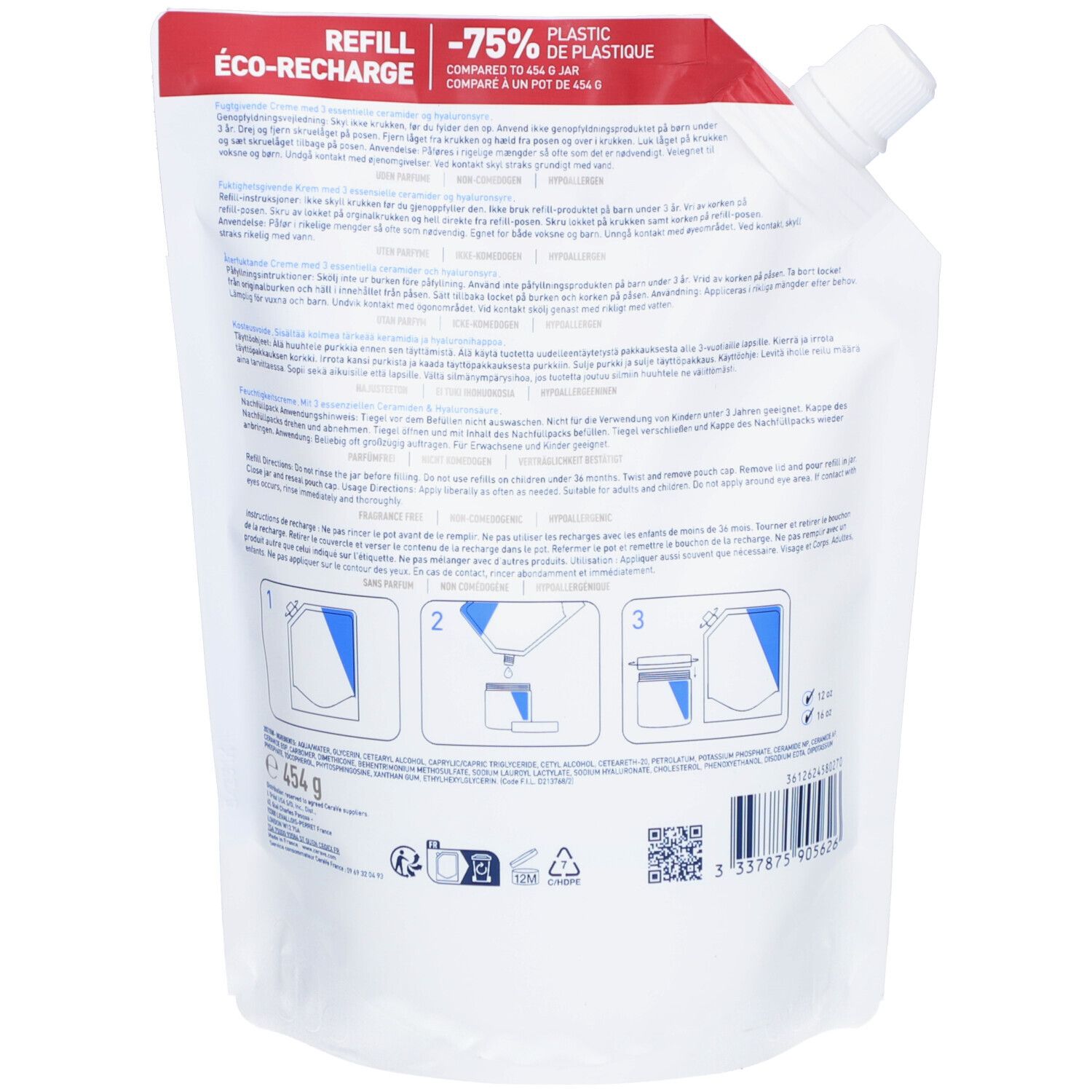 CERAVE Baume Hydratant Eco-Recharges