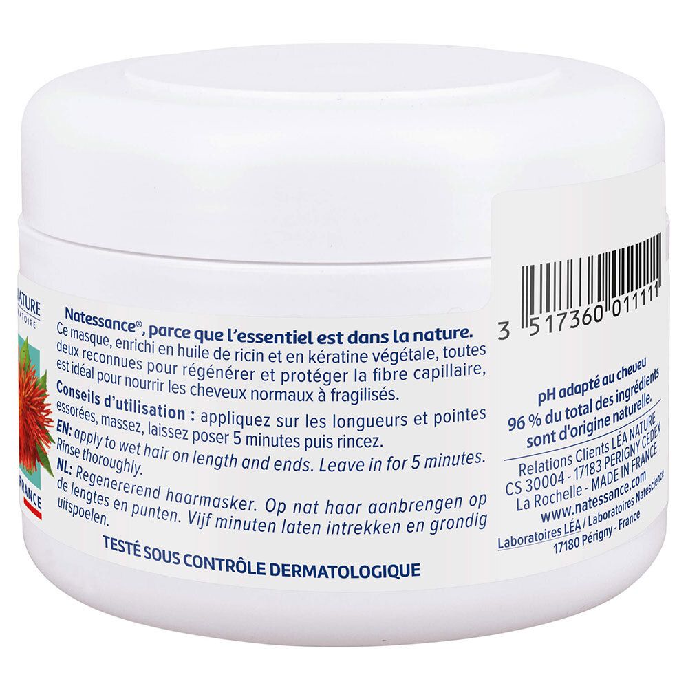 NATESSANCE Masque capillaire fortifiant