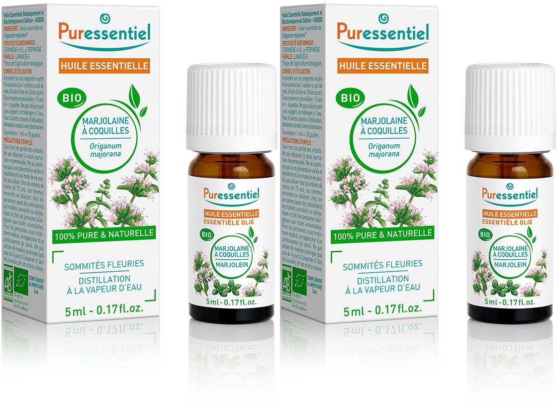 Puressentiel Huile Essentielle Marjolaine à Coquilles BIO