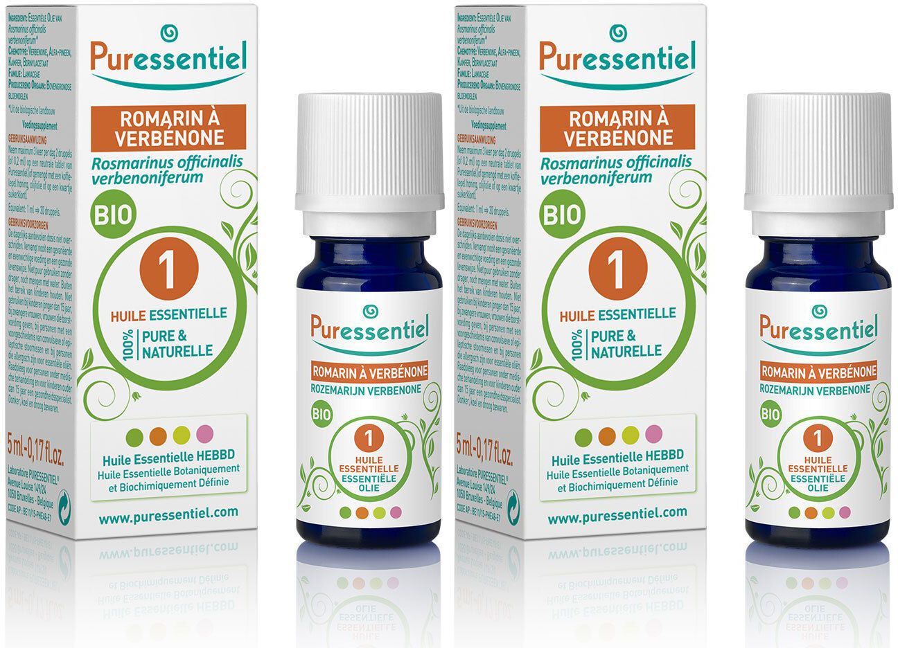 Puressentiel Huile Essentielle Romarin à Verbénone BIO