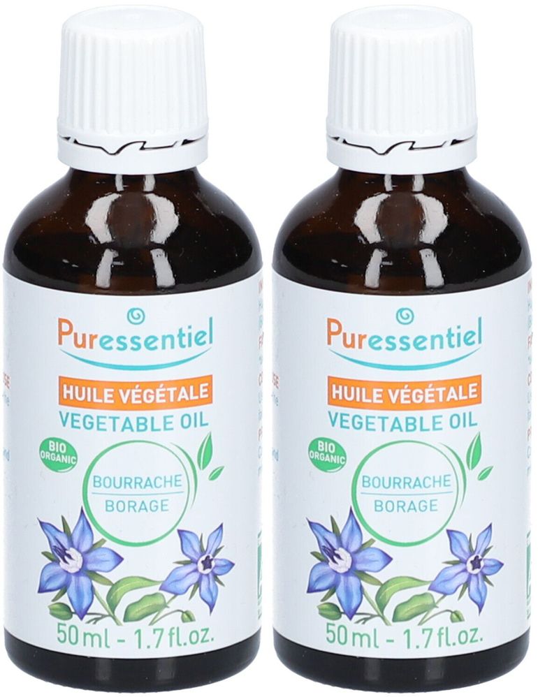 PURESSENTIEL Huile végétale de bourrache bio