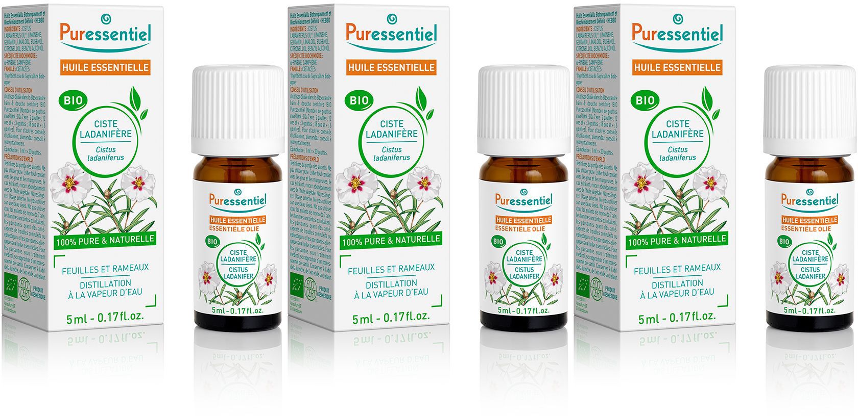 Puressentiel Huile Essentielle Ciste Ladanifère BIO