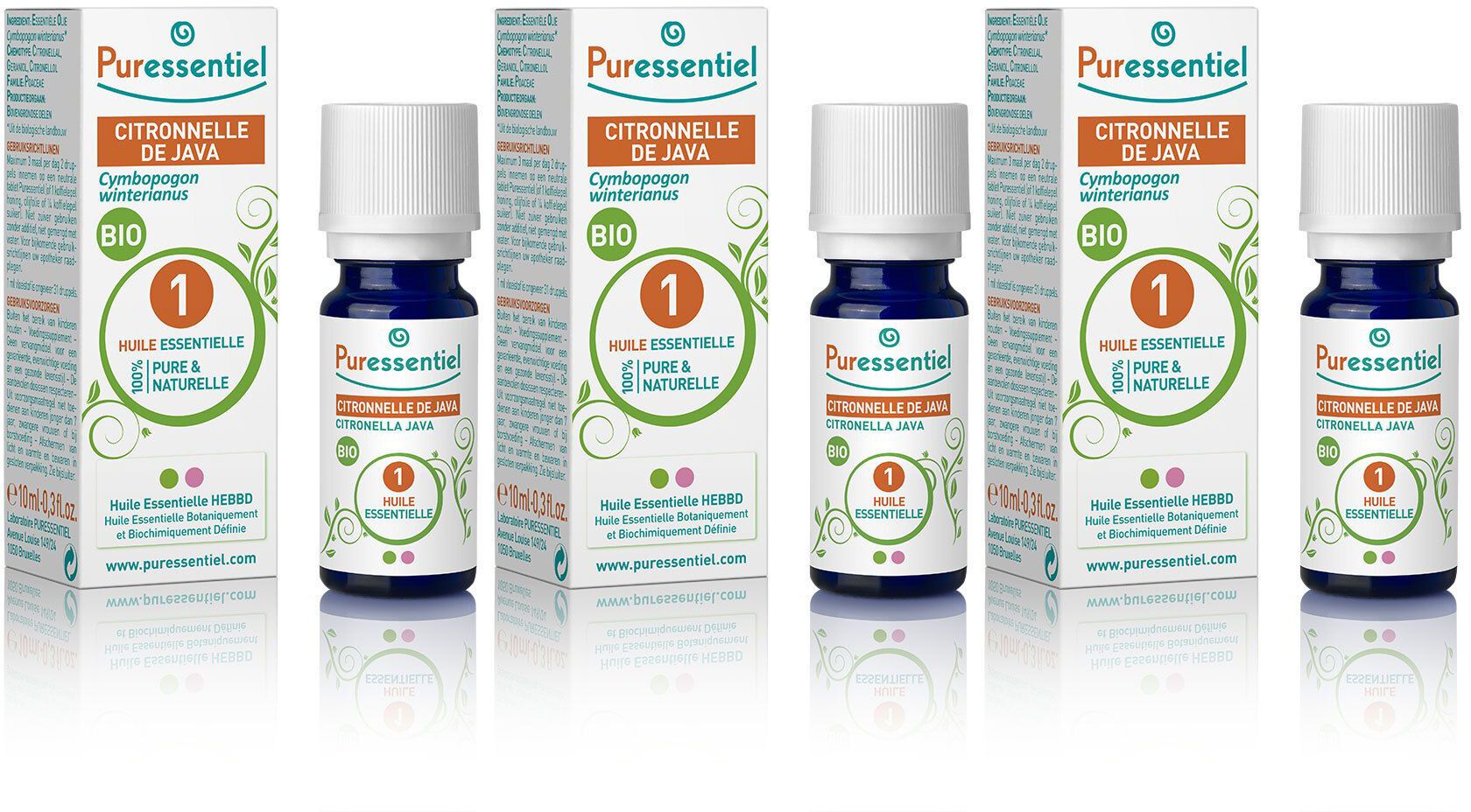 Puressentiel Huile Essentielle Citronnelle de Java BIO