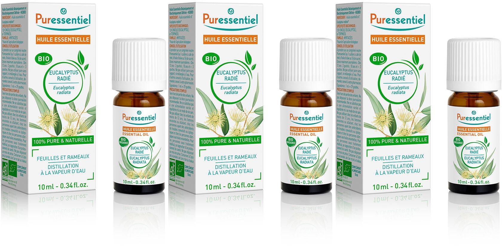 Puressentiel Huile Essentielle Eucalyptus Radié BIO